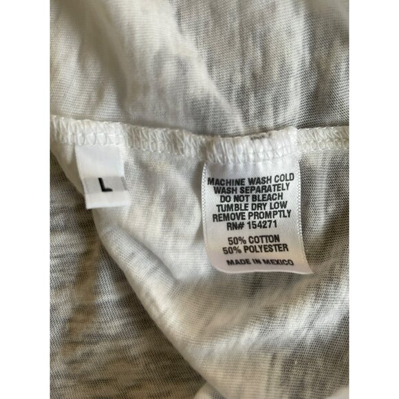 Recycled Karma Miles Davis Graphic Burnout T Shirt Top NEW Large - Picture 5 of 5